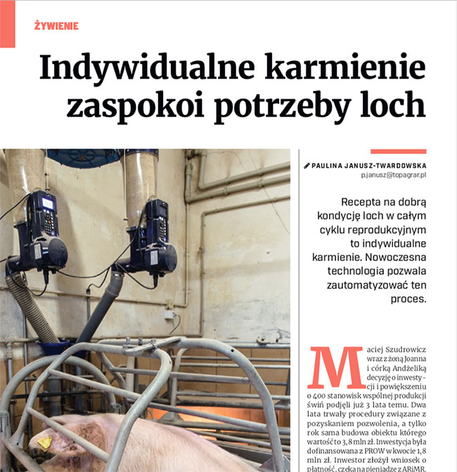 artykuł o gospodarstwie rolnym